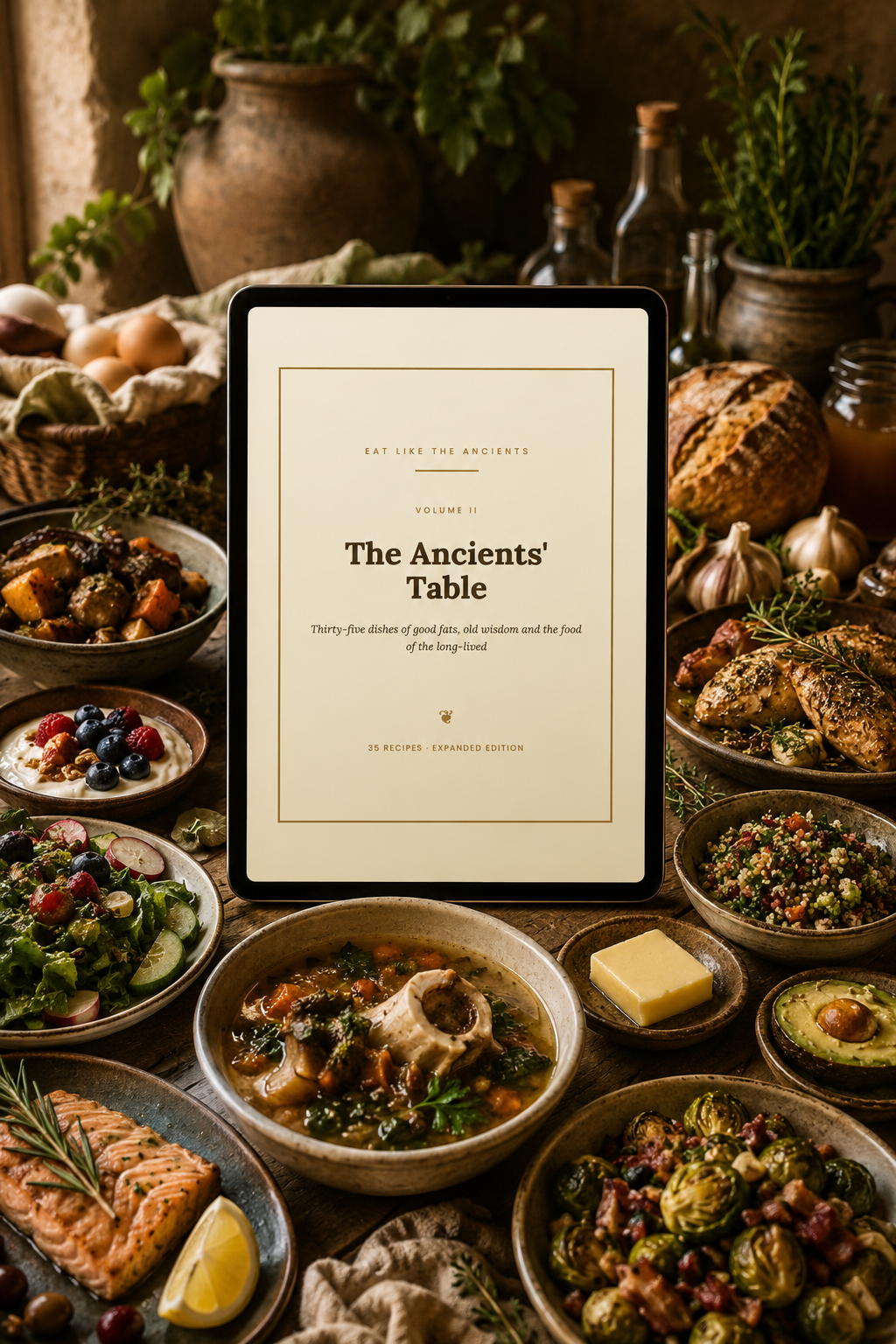 The Ancients' Table — 35 Whole-Food Recipes