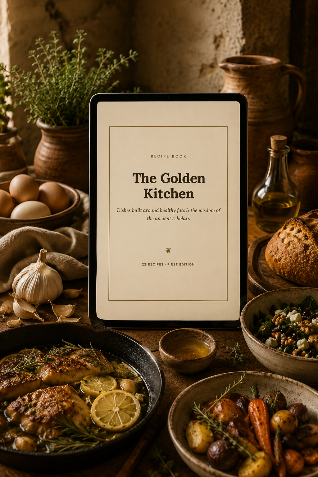 The Golden Kitchen — 22 Whole-Food Recipes