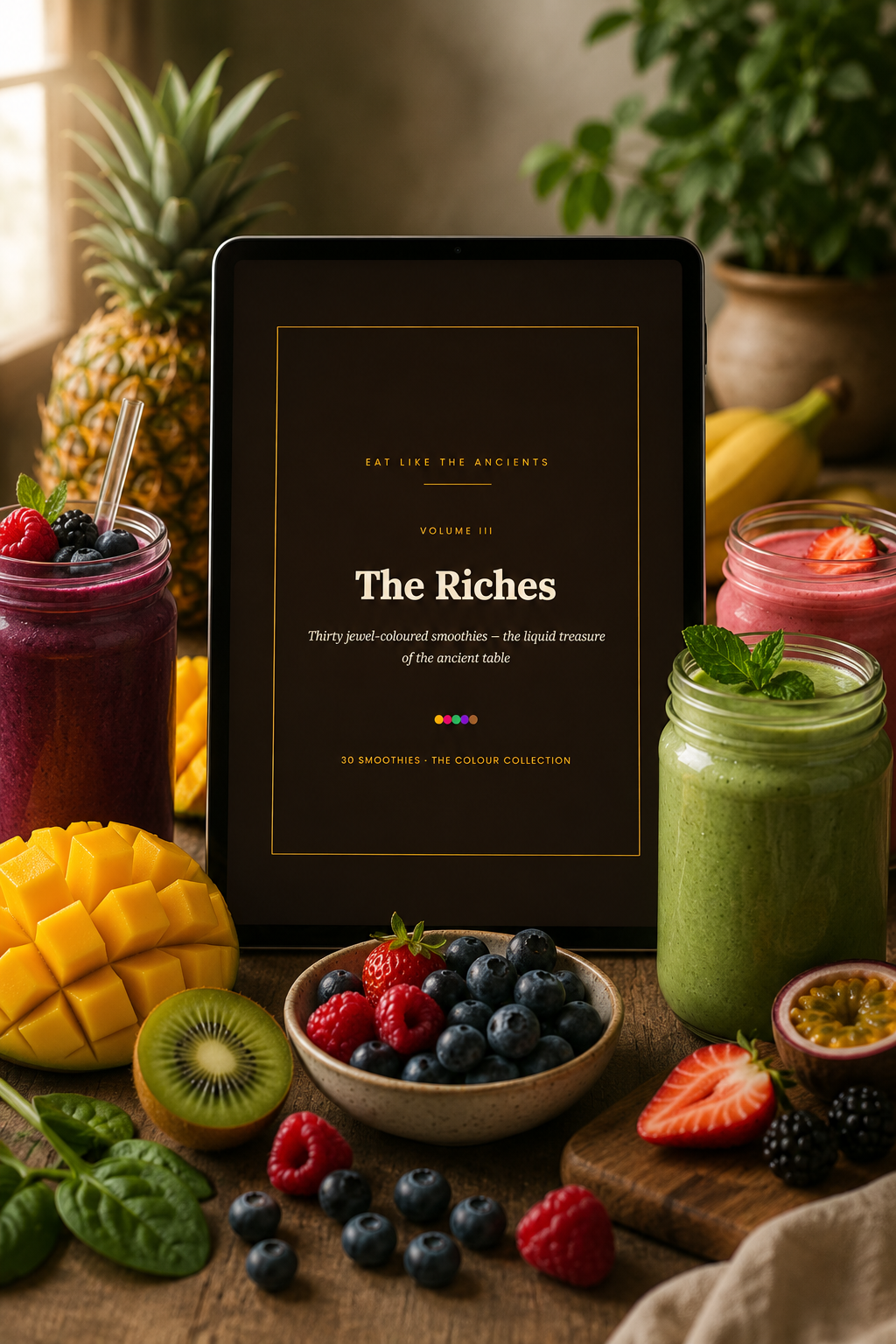 The Riches — 30 Jewel-Coloured Smoothies